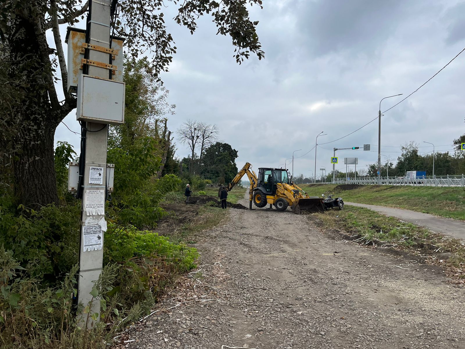 В пос. Лекарственный завершены работы по замене водопроводной сети.